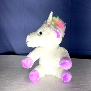 🌞 Progressive Plush Mira white Unicorn NWT gift tag on it